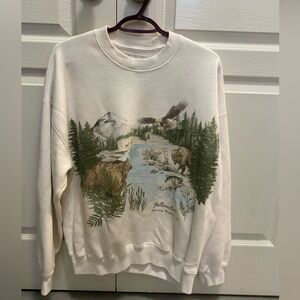 Abercrombie Yellowstone National Park Crewneck Sweatshirt